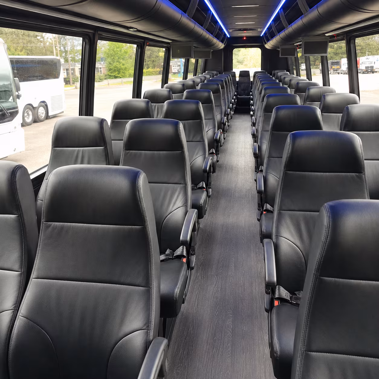 atlanta charter bus rentals for airport transfers