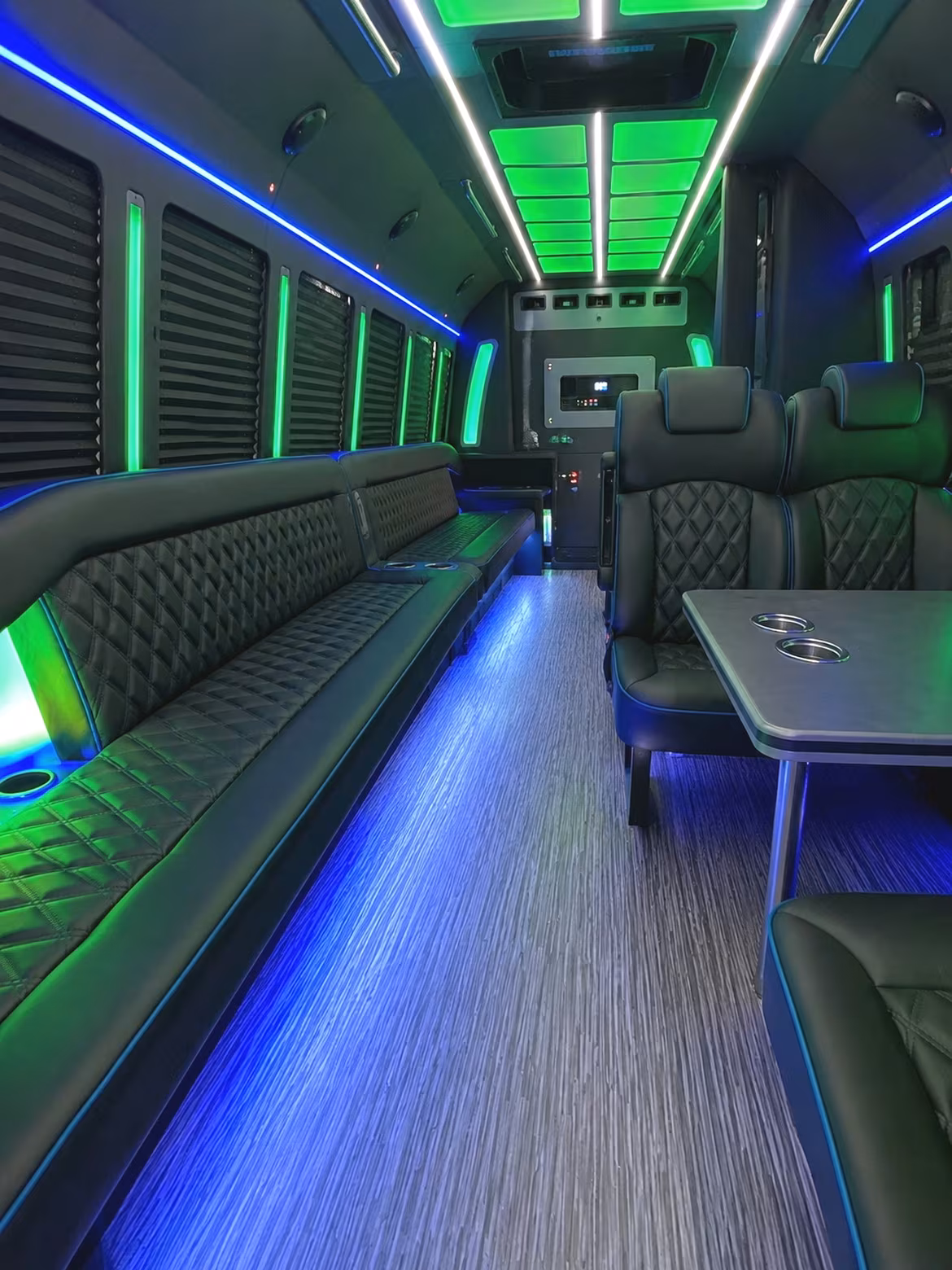 tuscaloosa wedding party bus rental