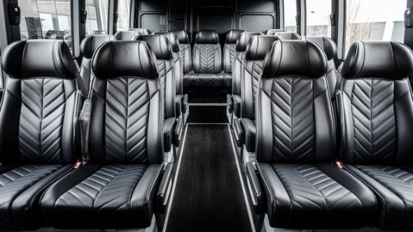15 passenger minibus inside columbus