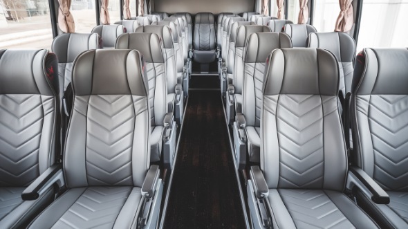 50 passenger charter bus interior columbus