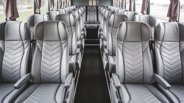 55 passenger charter bus interior columbus